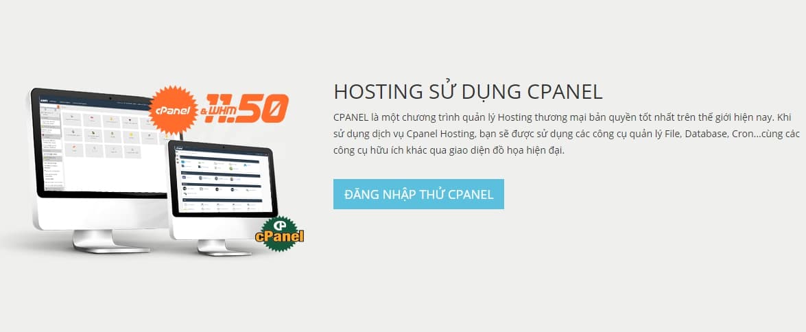 Hosting Superhost đều sử dụng cPanel