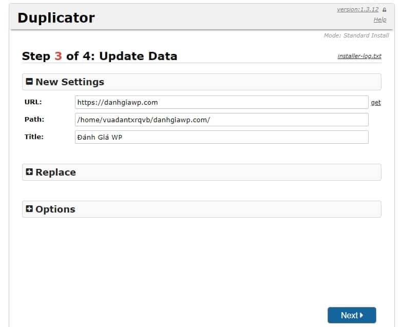Duplicator: Plugin chuyển hosting nhanh chóng cho wordpress 94