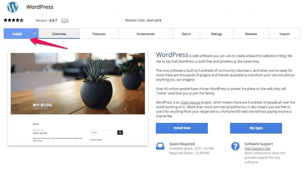 Thiết lập cài đặt blog wordpress